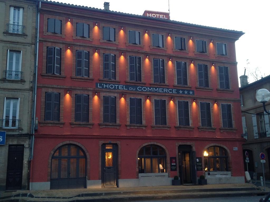 Hotel Du Commerce Montauban Buitenkant foto