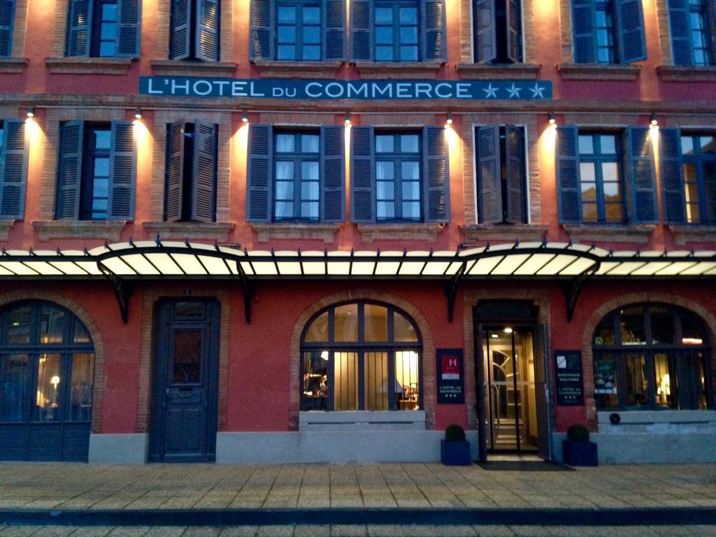 Hotel Du Commerce Montauban Buitenkant foto