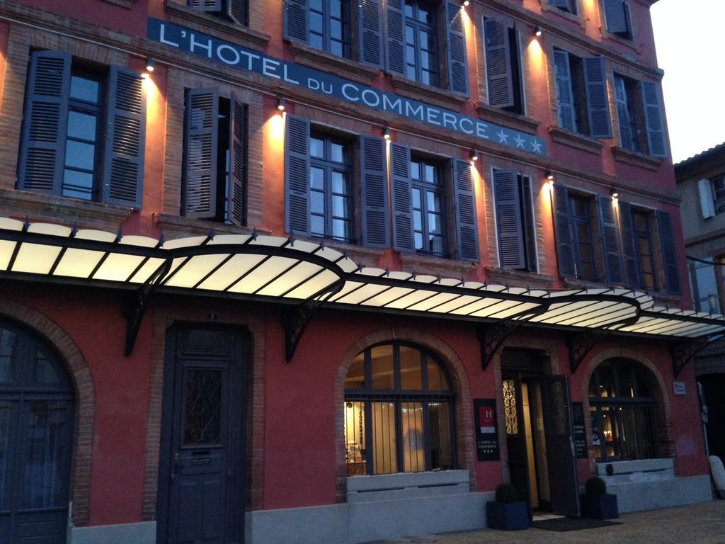Hotel Du Commerce Montauban Buitenkant foto