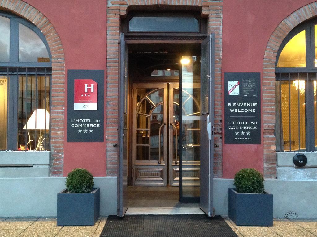 Hotel Du Commerce Montauban Buitenkant foto